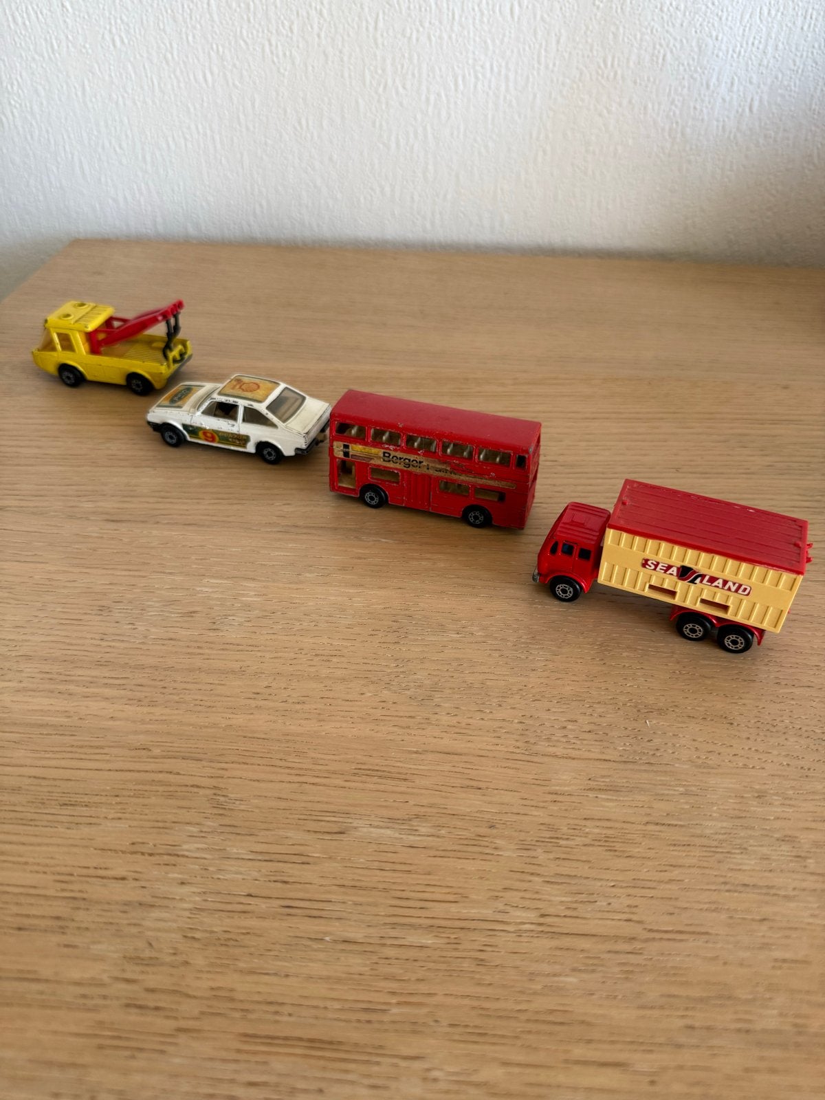 Matchbox Diecast Auto's - Set van 4 Vintage Modellen, Ophalen, Gebruikt