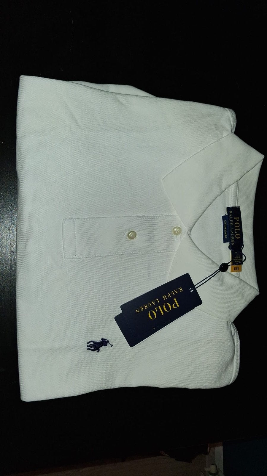 2x Nieuw Polo Ralph Lauren Poloshirt Wit Maat M, Ophalen, Nieuw, Maat 48/50 (M), Wit