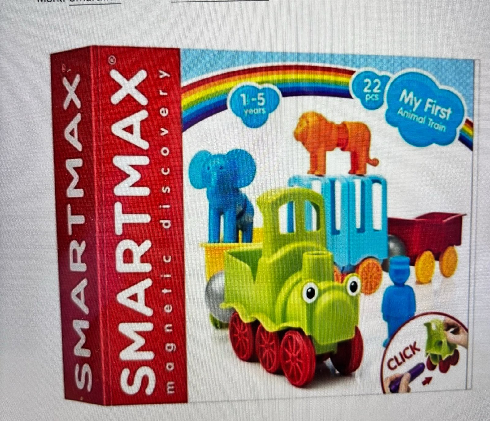 5 SmartMax sets: Trein, Tractor, Boerderijdieren, Stunt Cars, Ophalen, Zo goed als nieuw, Overige merken
