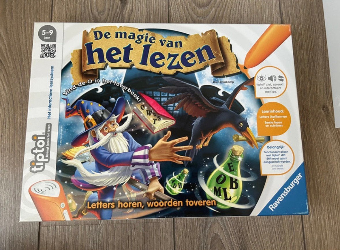 Tiptoi De magie van het lezen (5-9 jaar) incl. gratis Quiz, Kinderen en Baby's, Speelgoed | Educatief en Creatief, Ophalen of Verzenden