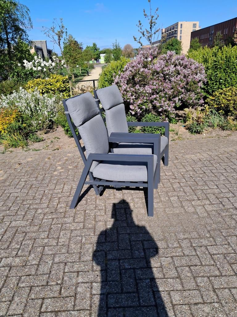 Tuin stoelen, Ophalen, Gebruikt, Aluminium