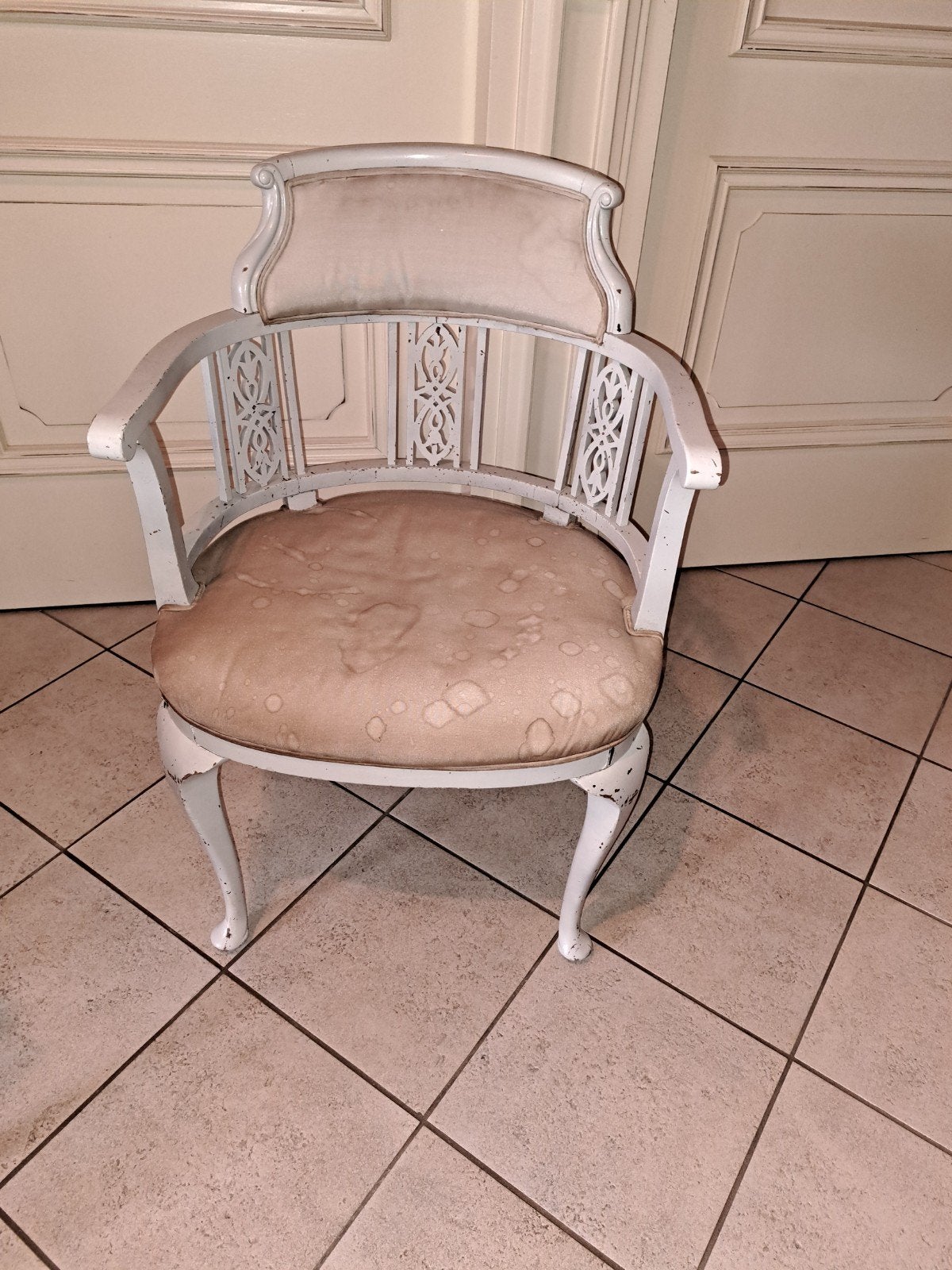Brocante stoel - opknapper, Ophalen