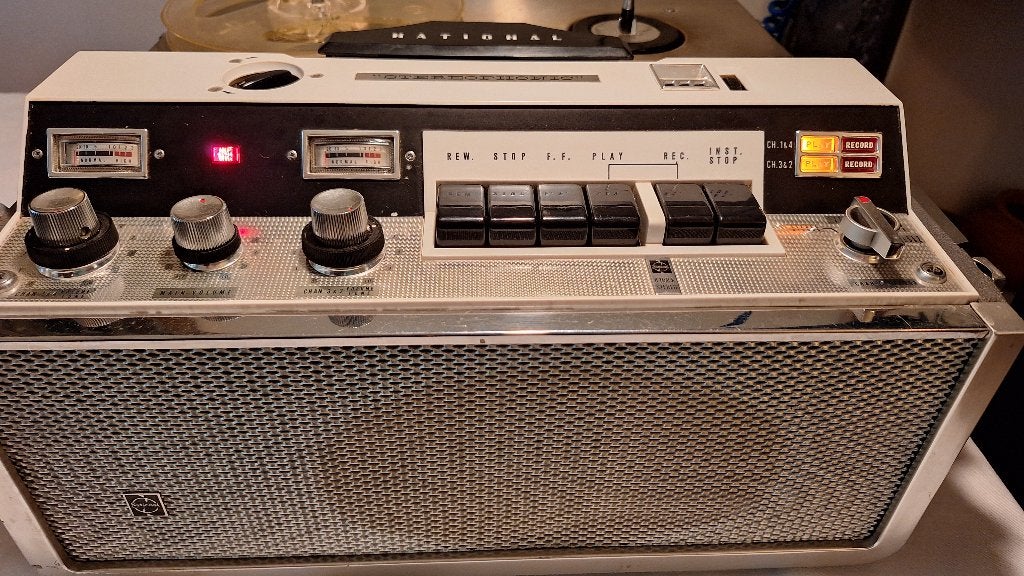 National (Panasonic) RS-772N bandrecorder, Ophalen, Bandrecorder