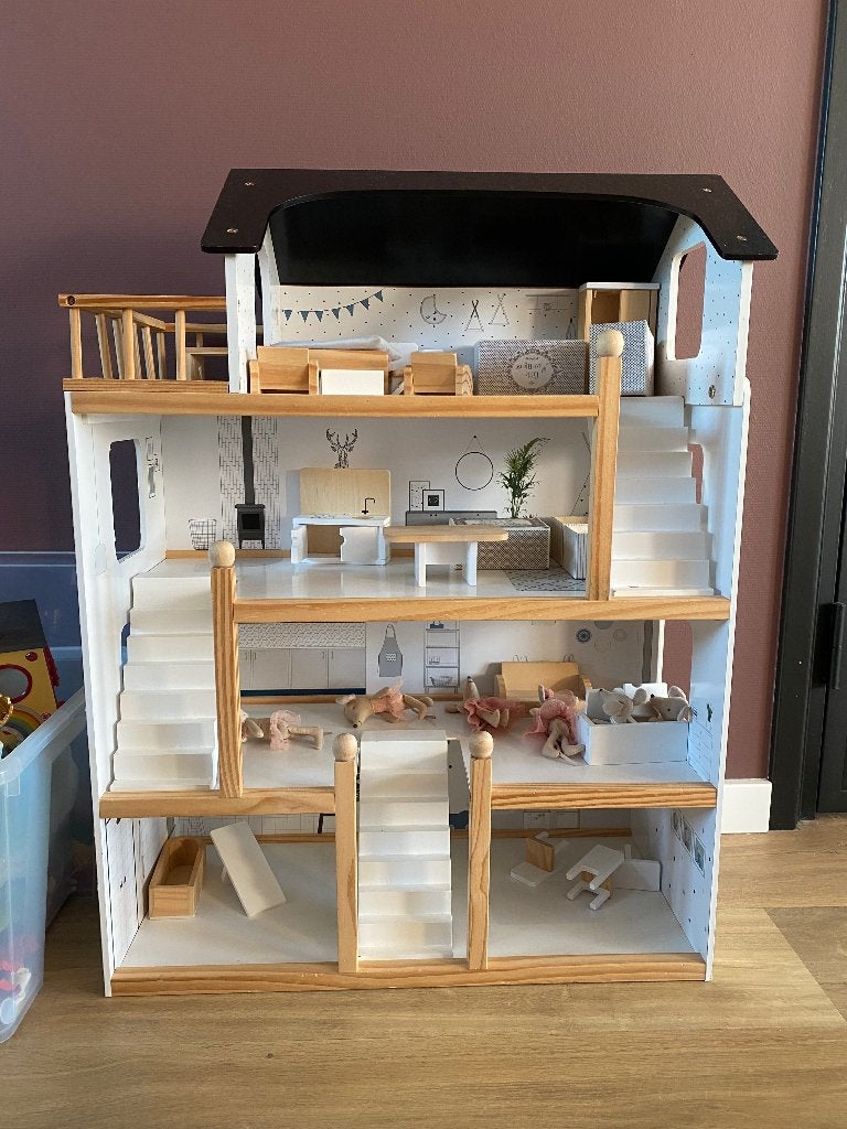 Poppenhuis, Ophalen, Zo goed als nieuw, Poppenhuis