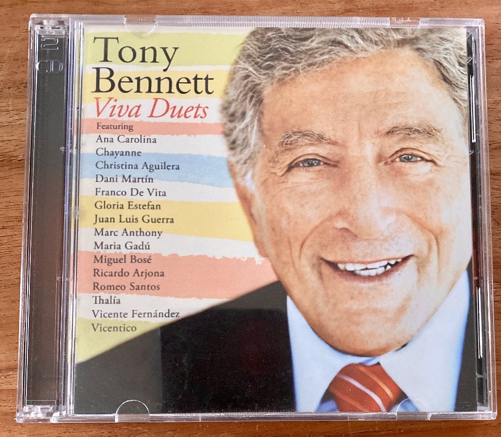 Tony Bennett Viva Duets dvd/cd, Cd's en Dvd's, Inclusief DVD, Pop, Ophalen of Verzenden, Zo goed als nieuw