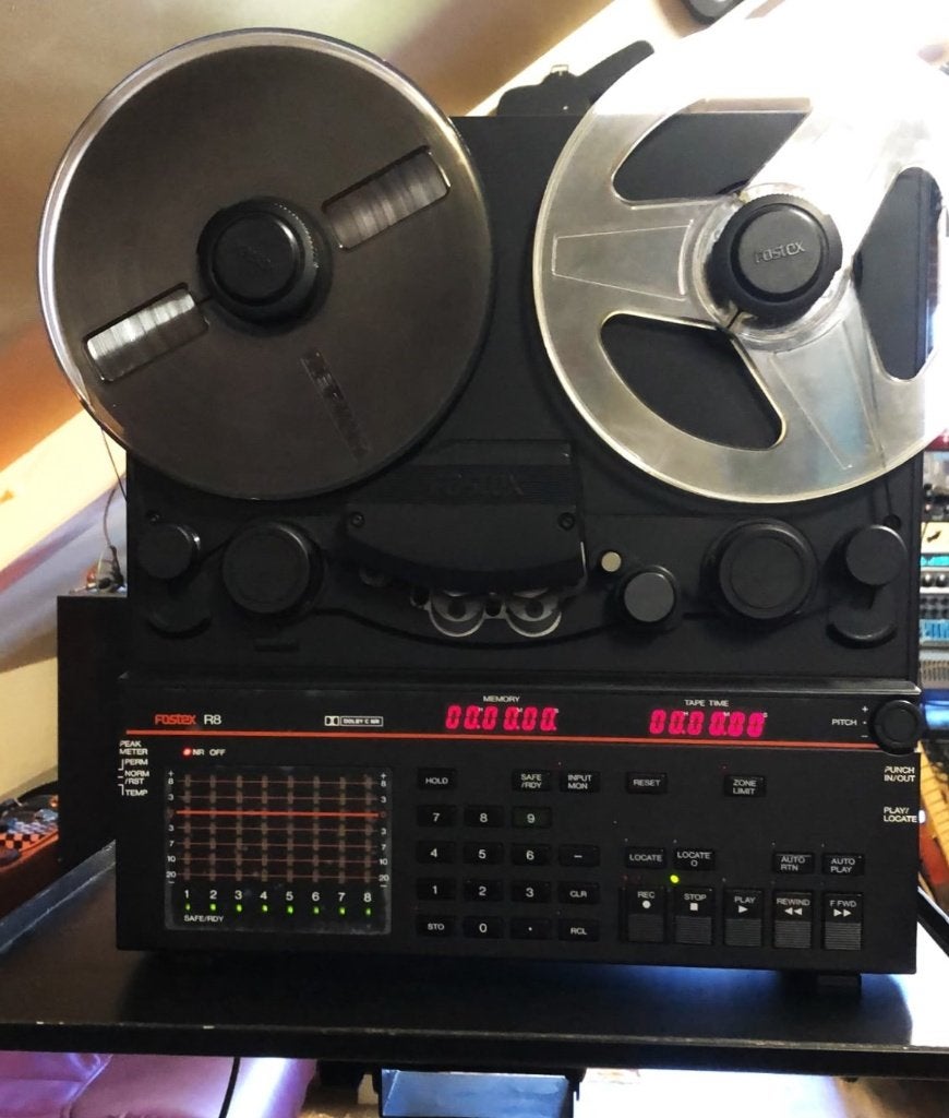 Fostex R8/Analog 8 track tape recorder, Ophalen, Bandrecorder