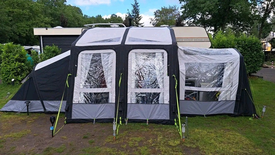 kampa rally air opblaasbare voortent, Ophalen, Zo goed als nieuw, Tot en met 2