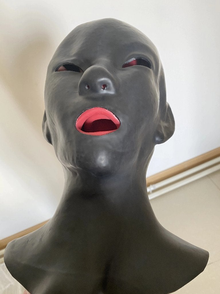 Zwart gezichtsmasker / mannen vrouwen dames heren masker, Hobby en Vrije tijd, Feestartikelen, Verzenden, Nieuw, Overige
