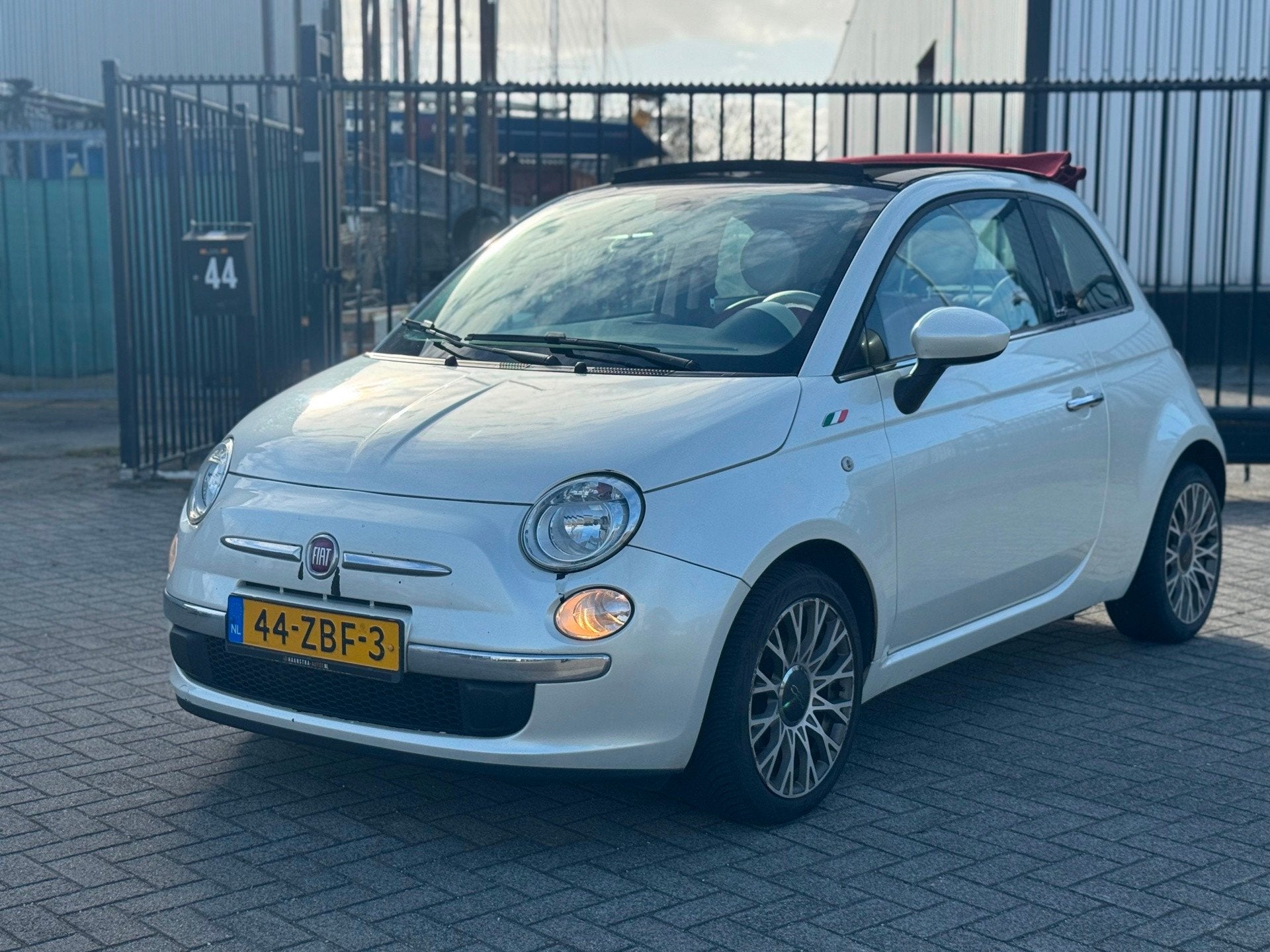 Fiat 500 C 0.9 TwinAir Lounge Cabrio Clima Elektrische Ramen, Auto's, Fiat, Euro 5, 86 pk, Gebruikt, 31 €/maand