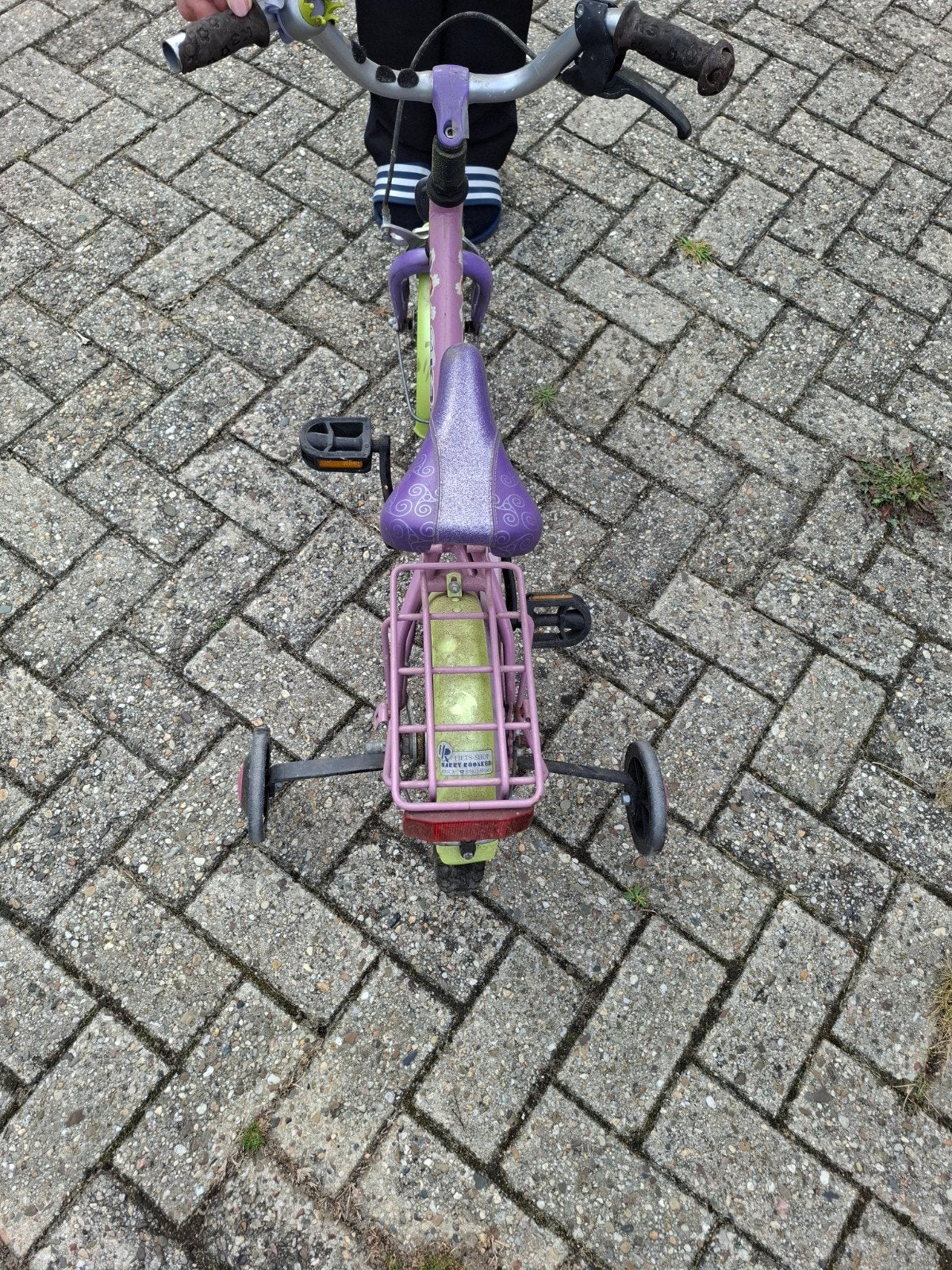 kinderfiets, Ophalen, Gebruikt, Gewone step