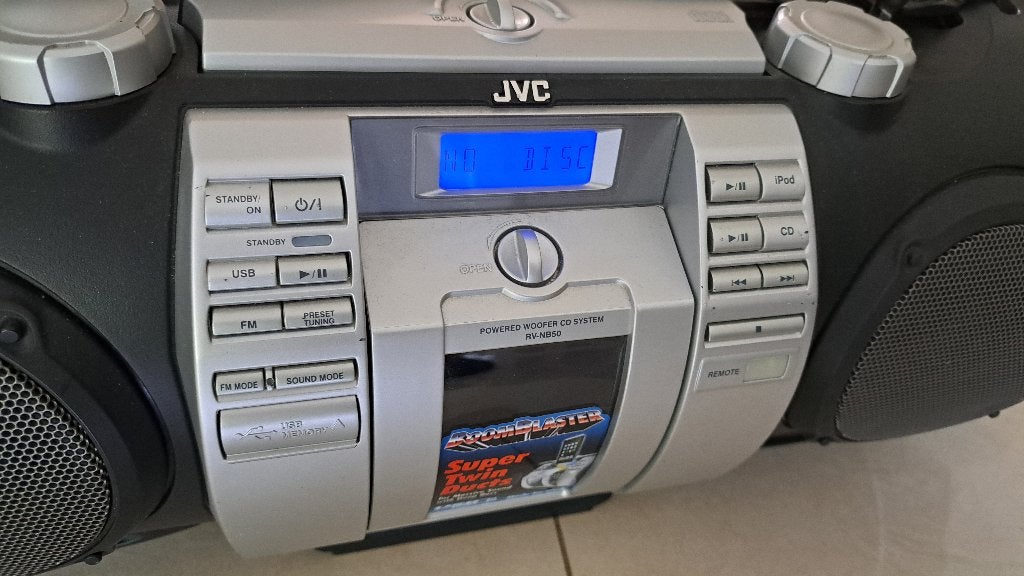 JVC RV-NB50 BoomBlaster, Ophalen, Gebruikt, Overige typen, Met cd-speler
