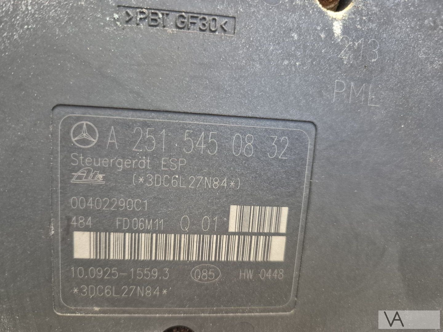 Mercedes ML W164 en R W251 abs pomp 2005 - 2010 a2515450832, Gebruikt, -, Ophalen of Verzenden, -