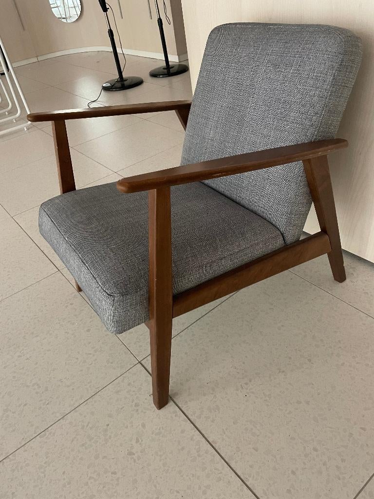 IKEA fauteuil/lounge chair, Huis en Inrichting, Fauteuils, Ophalen, Gebruikt, 75 tot 100 cm, Stof