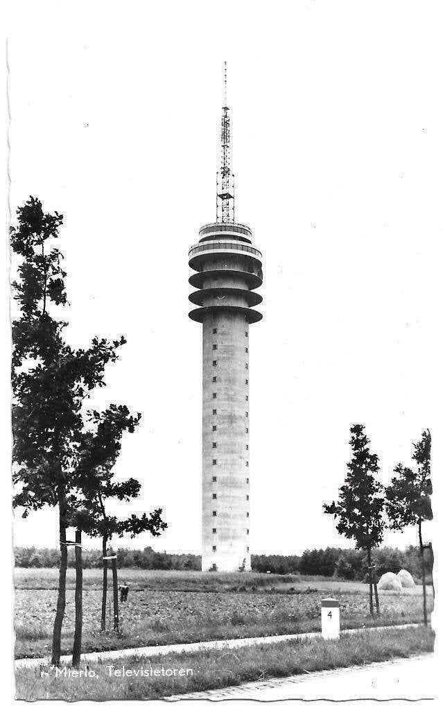 AK Mierlo - Televisietoren, Verzenden, 1960 tot 1980, Ongelopen, Noord-Brabant
