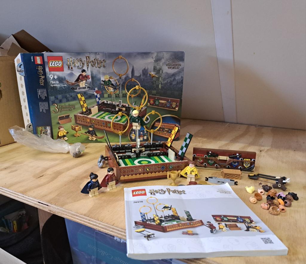 Lego 76416 harry potter Quidditch trunk, Lego, Harry Potter, Ophalen of Verzenden, Zo goed als nieuw