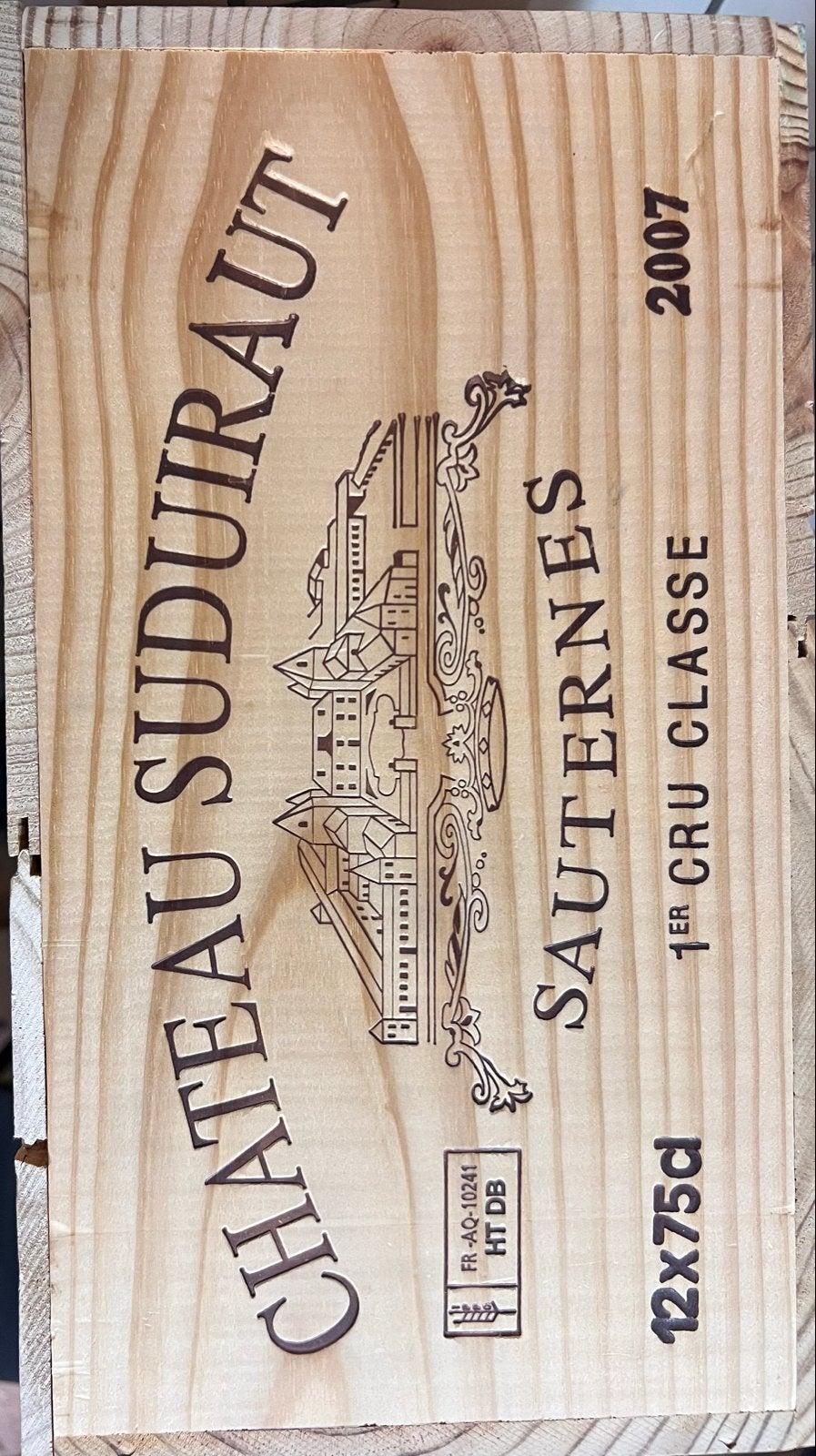 Château Suduiraut Sauternes 2007 - 1er Cru Classé, Verzamelen, Wijnen, Ophalen, Nieuw, Frankrijk, Witte wijn