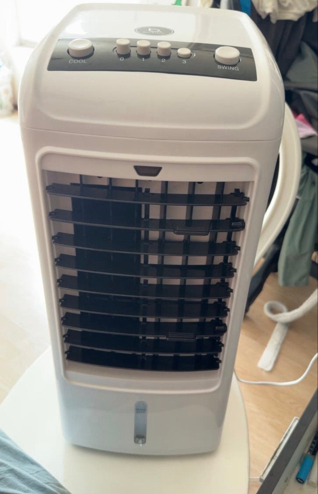Buxibo Mobiele Airco met Koelfunctie en IJselementen, Ophalen, Minder dan 60 m³, 3 snelheden of meer, Zo goed als nieuw