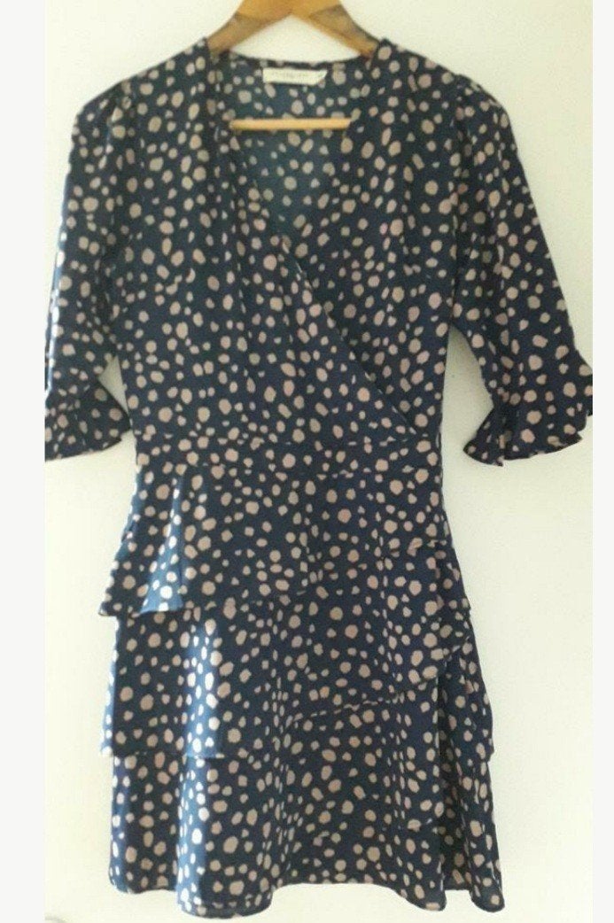 prachtig model zomerjurk,  maat 34, My Juwelery, My Jewellery, Blauw, Ophalen of Verzenden, Zo goed als nieuw