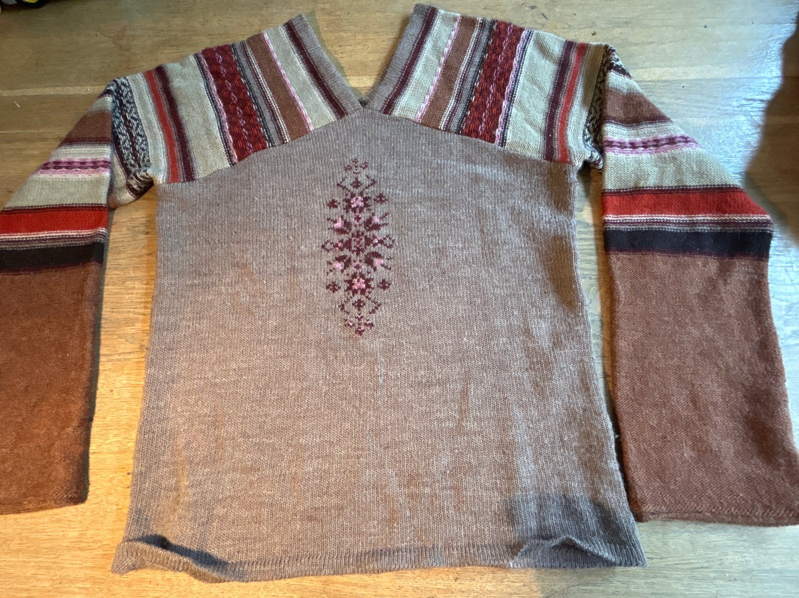 Kookai trui met strepen en borduursel, Verzenden, Gedragen, Maat 36 (S), Meerkleurig