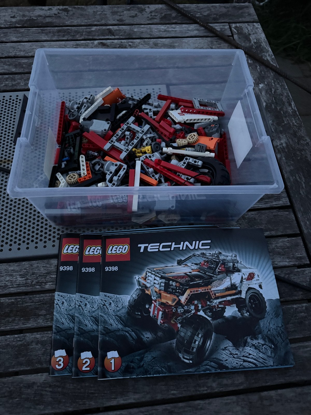 Lego Technic 9398 4x4 Crawler met originele doos, Compleet, Lego, Ophalen of Verzenden, Zo goed als nieuw
