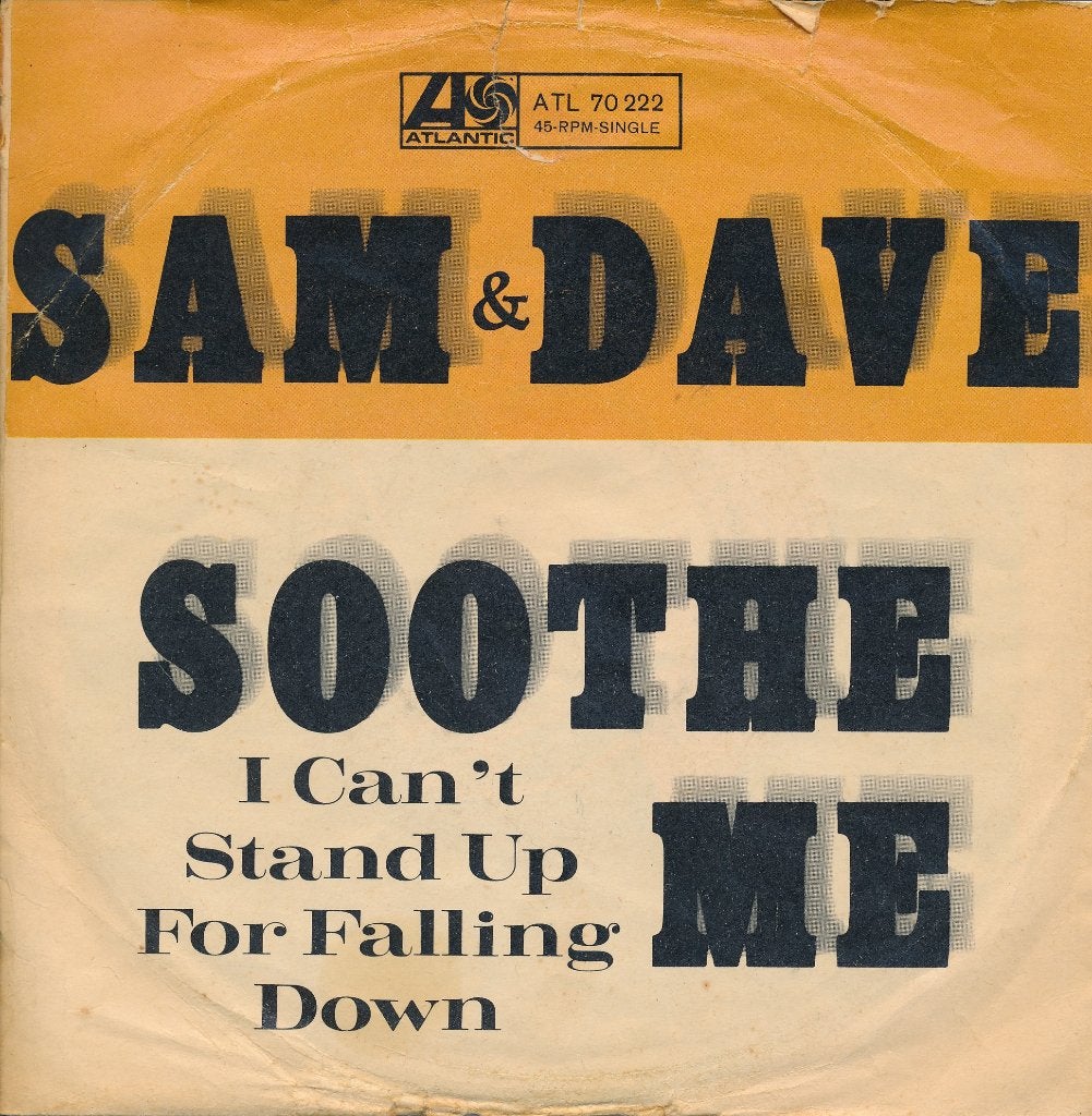 582 Sam & Dave - Soothe me (1967), Cd's en Dvd's, Ophalen of Verzenden, Gebruikt, 7 inch, Pop
