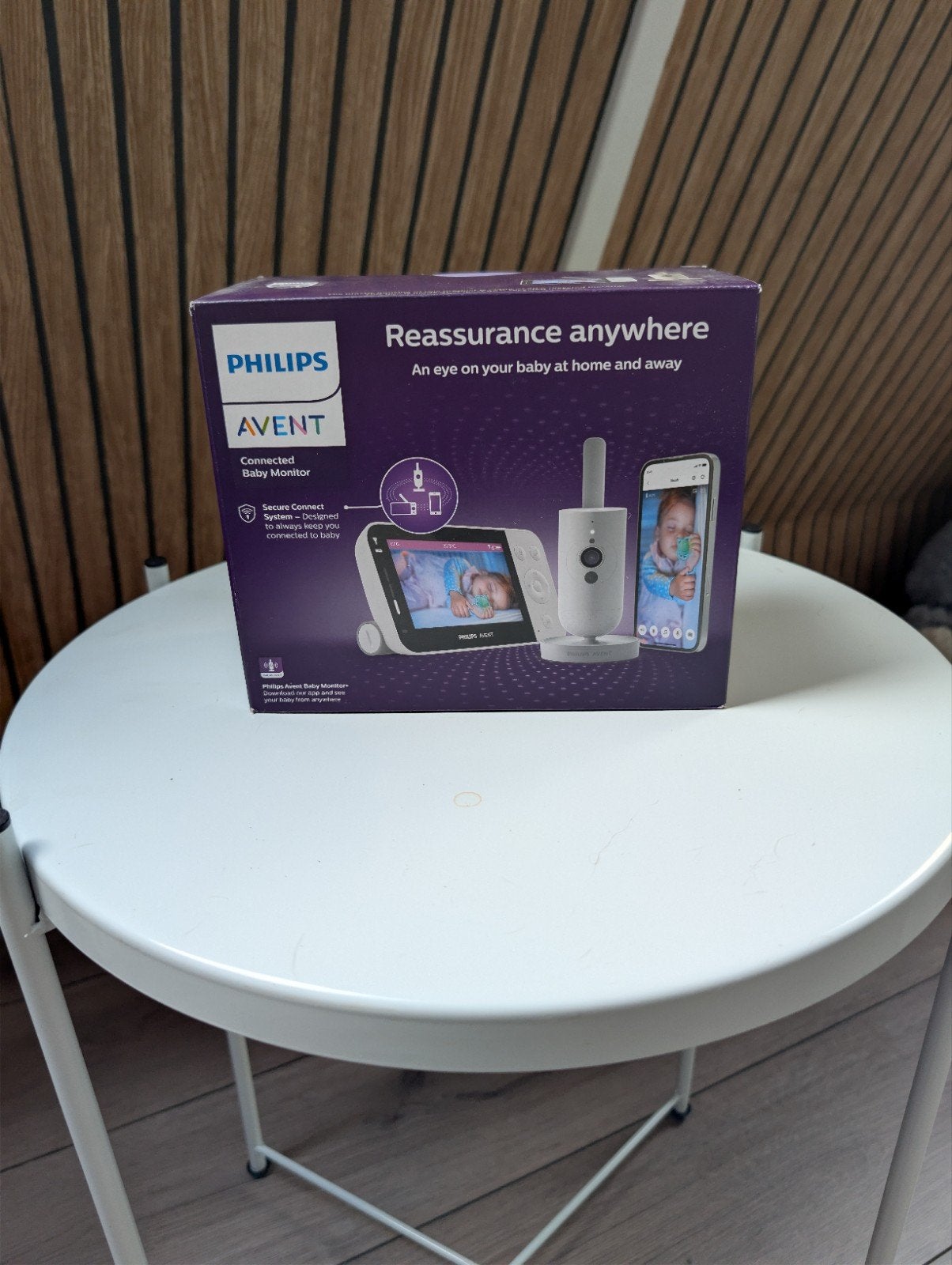 Philips Avent Connected Beeldbabyfoon (model SCD923/26), Kinderen en Baby's, Babyfoons, Ophalen, Nieuw, 250 meter of meer, Camera