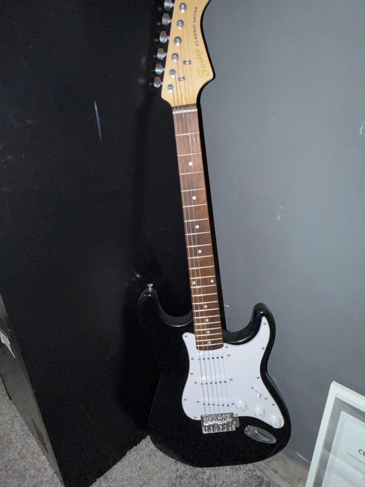 Nieuwe Fender Classic Series Elektrische Gitaar Zwart, Ophalen of Verzenden, Nieuw, Solid body, Fender