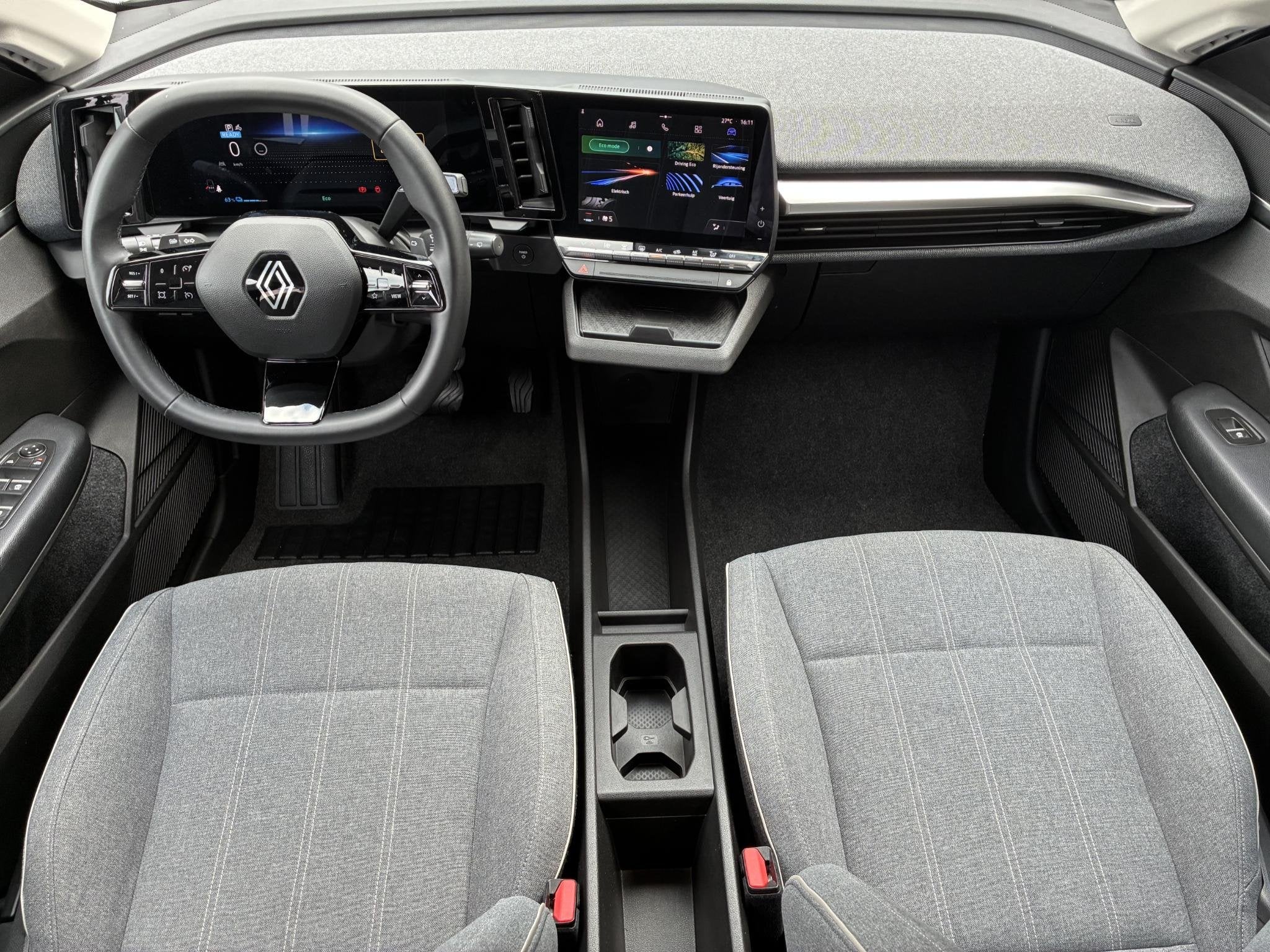 Renault Megane E-Tech EV40 Equilibre / SOH 94,74% / All Seas, Auto's, Dealer onderhouden, Stof, Gebruikt, 300 km