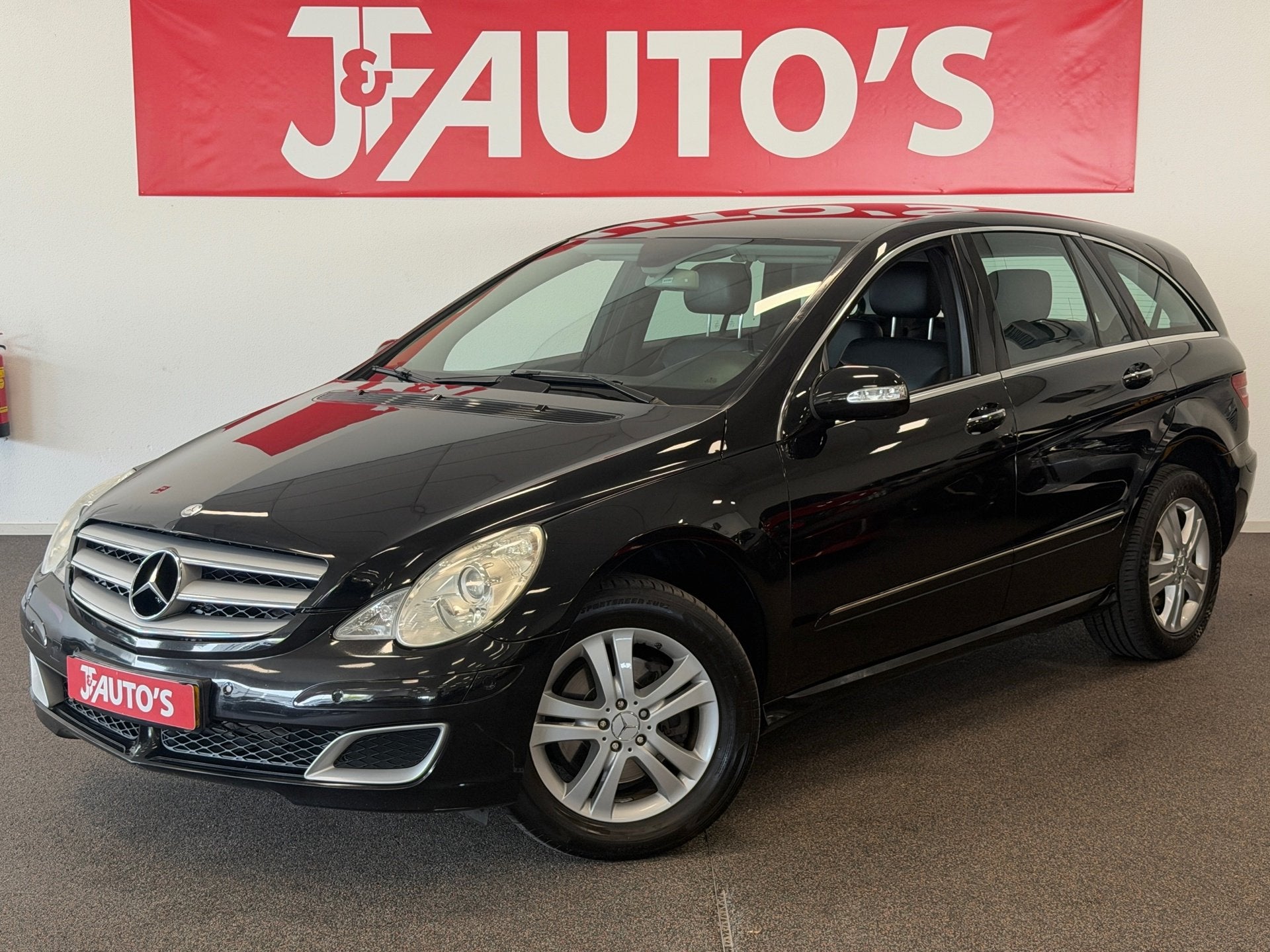 Mercedes-Benz R-klasse 350 4-Matic|NAVIGATIE|CRUISE|ECC AIRC, Zwart, Zwart, Leder, Vierwielaandrijving
