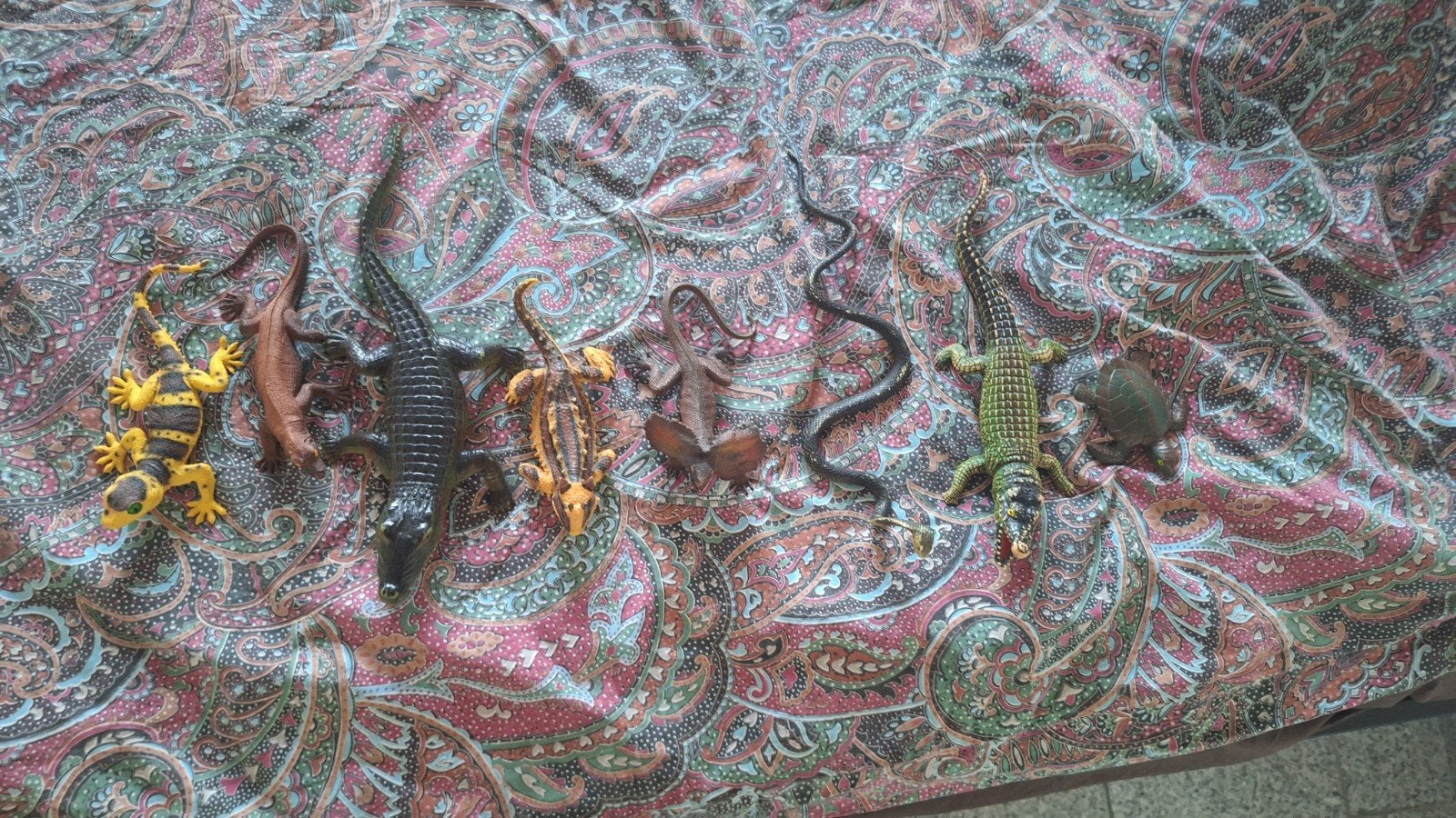 Artis Reptielen Speelgoed Set - 8 Stuks, Kinderen en Baby's, Ophalen of Verzenden
