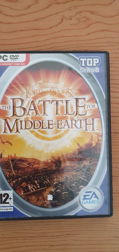 pc cd rom lord of the rings battle of the midden earth, Avontuur en Actie, 1 speler, Ophalen of Verzenden, Zo goed als nieuw
