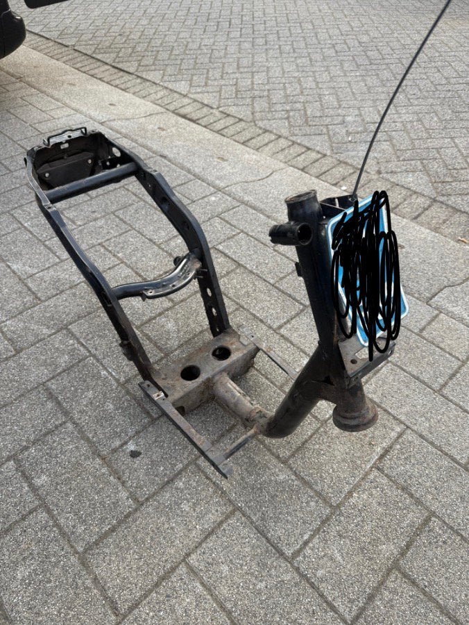 Puch type 3 frame (SNOR) zonder wok!, Ophalen of Verzenden, Zo goed als nieuw