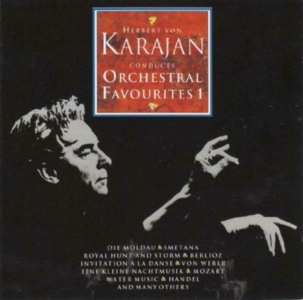 Herbert Von Karajan Conducts Orchestral Favourites 1, Ophalen of Verzenden, Zo goed als nieuw, Klassiek, Inclusief doosje