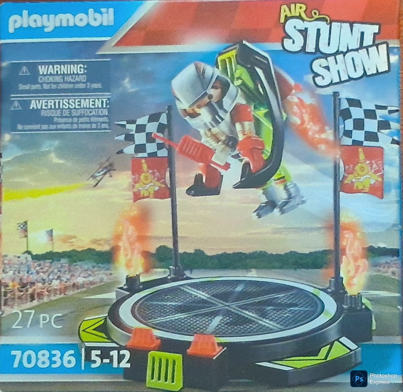 Air Stuntshow Jetpack-Vlieger 70836, Ophalen of Verzenden, Zo goed als nieuw, Complete set