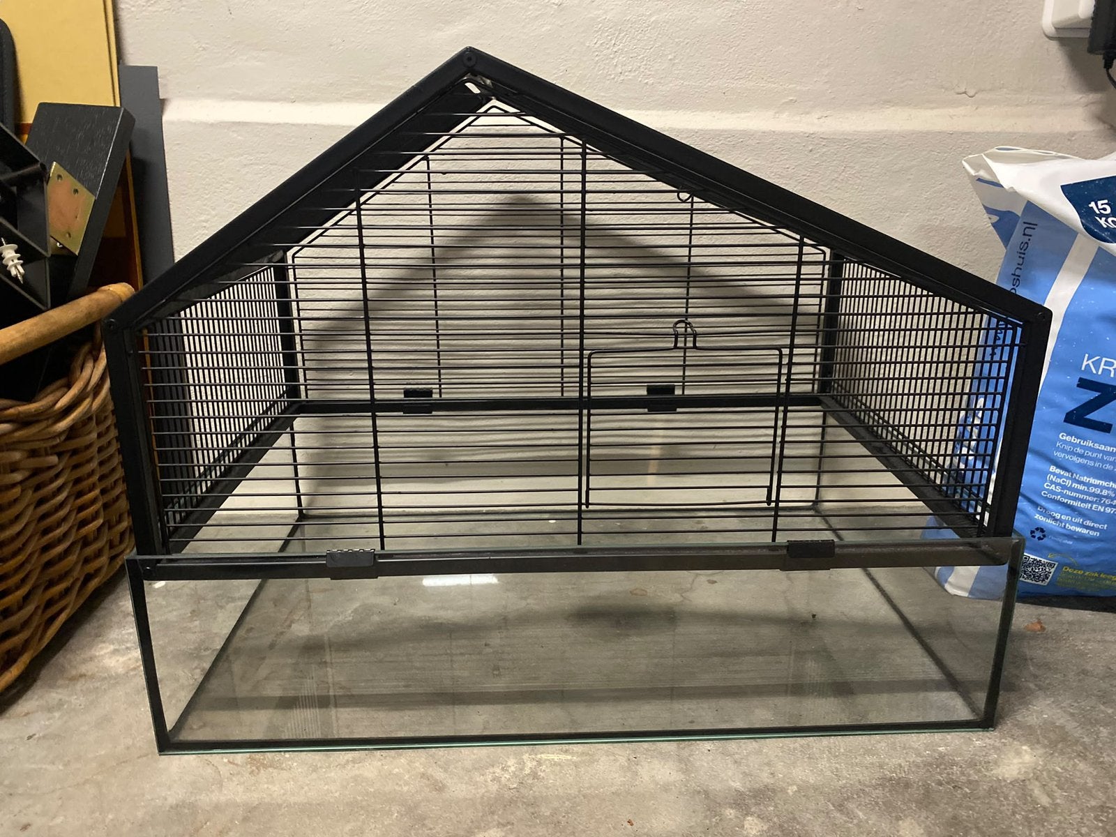 Hamsterkooi, Dieren en Toebehoren, Kooi, Minder dan 75 cm, Zo goed als nieuw, Ophalen