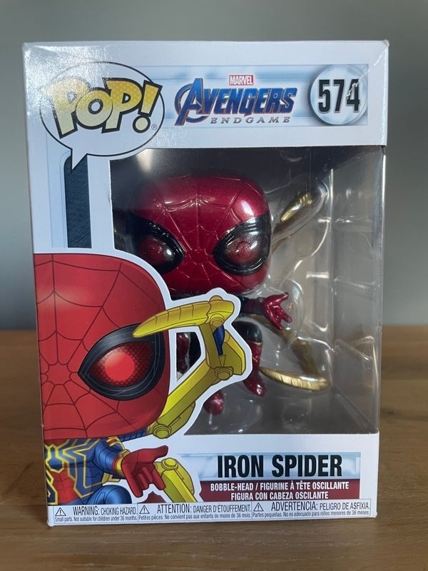 Funko Pop Iron Spider #574 - Marvel Avengers Endgame, Ophalen of Verzenden, Nieuw