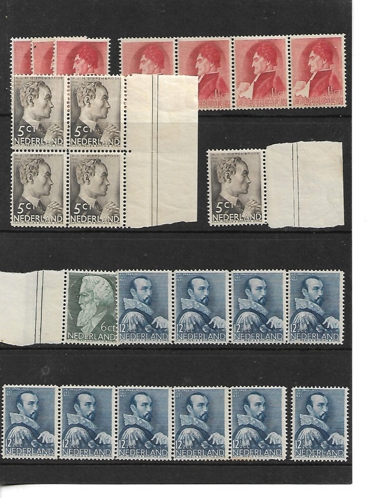 Kl Kavel 274/77 + 318/22 Postfris zie scans, Postzegels en Munten, Ophalen of Verzenden, Postfris