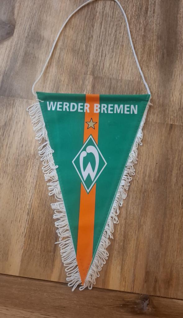 Werder Bremen vaantje, Verzamelen, Sportartikelen en Voetbal, Ophalen of Verzenden, Zo goed als nieuw, Buitenlandse clubs, Vaantje of Sjaal