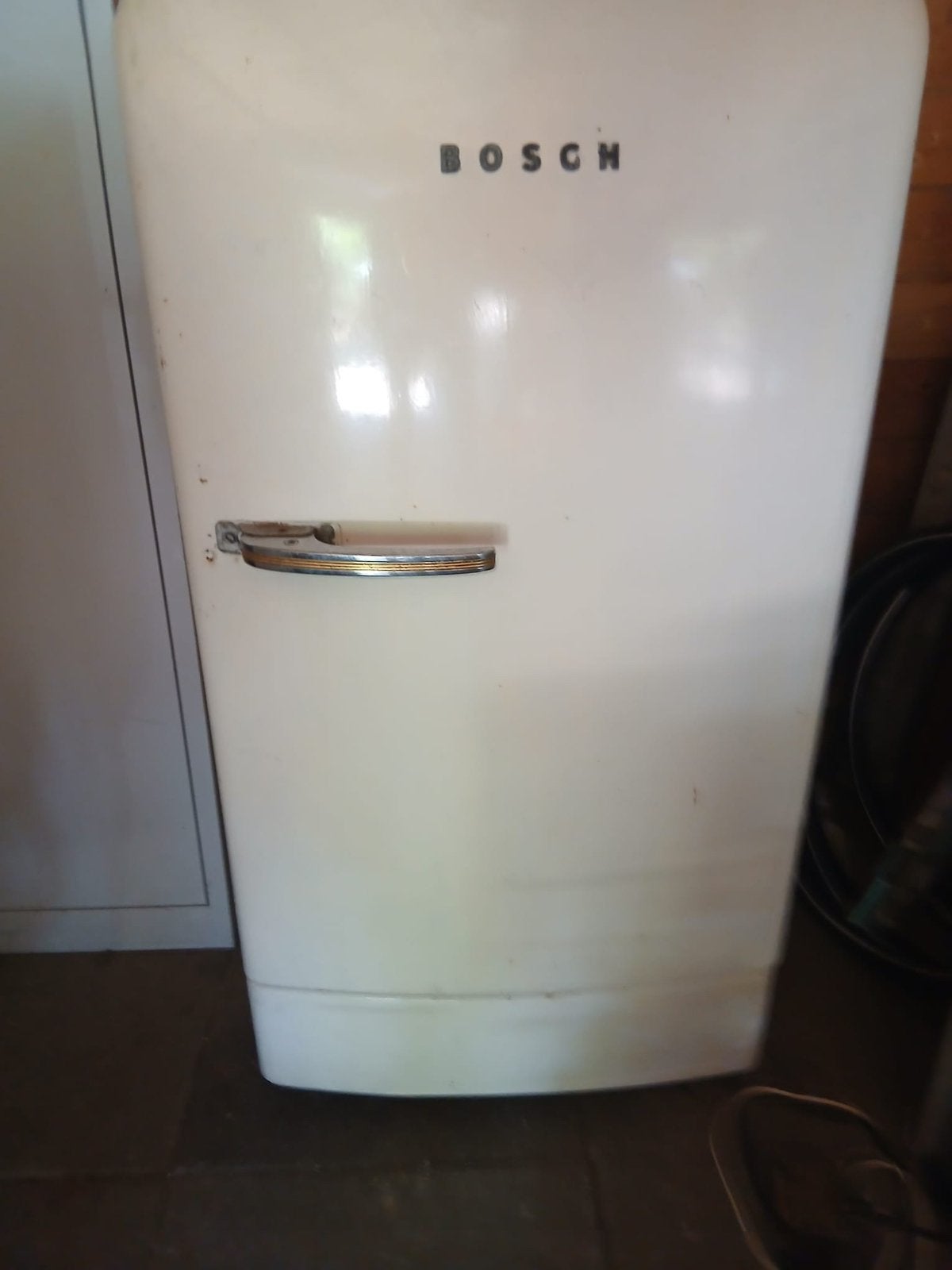 Koelkast jaren 60, Ophalen, Gebruikt, 60 cm of meer, Minder dan 75 liter