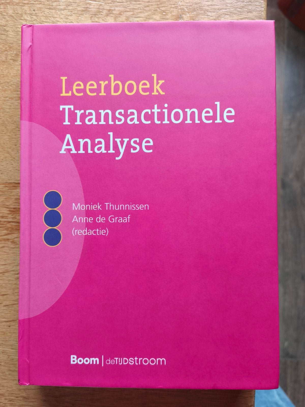 Leerboek Transactionele Analyse - Moniek Thunnissen, Moniek Thunnissen, Anne de Graaf, Zo goed als nieuw, Gamma, HBO