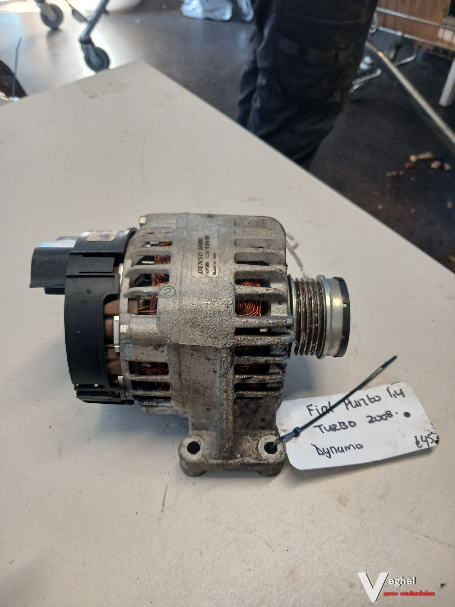 Fiat Punto 1.4B turbo Dynamo '08, Gebruikt, -, -, Ophalen of Verzenden