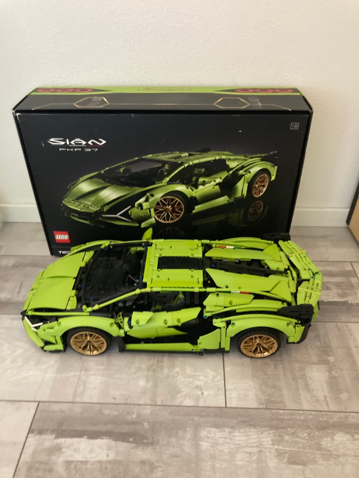 LEGO Technic Lamborghini Sián FKP 37 (42115), Ophalen, Lego, Zo goed als nieuw, Complete set
