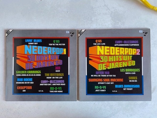 Nederpop 30 Hits uit de Jaren '60 - Deel 1 & 2 LP's, LP, Gebruikt, Pop, Ophalen of Verzenden