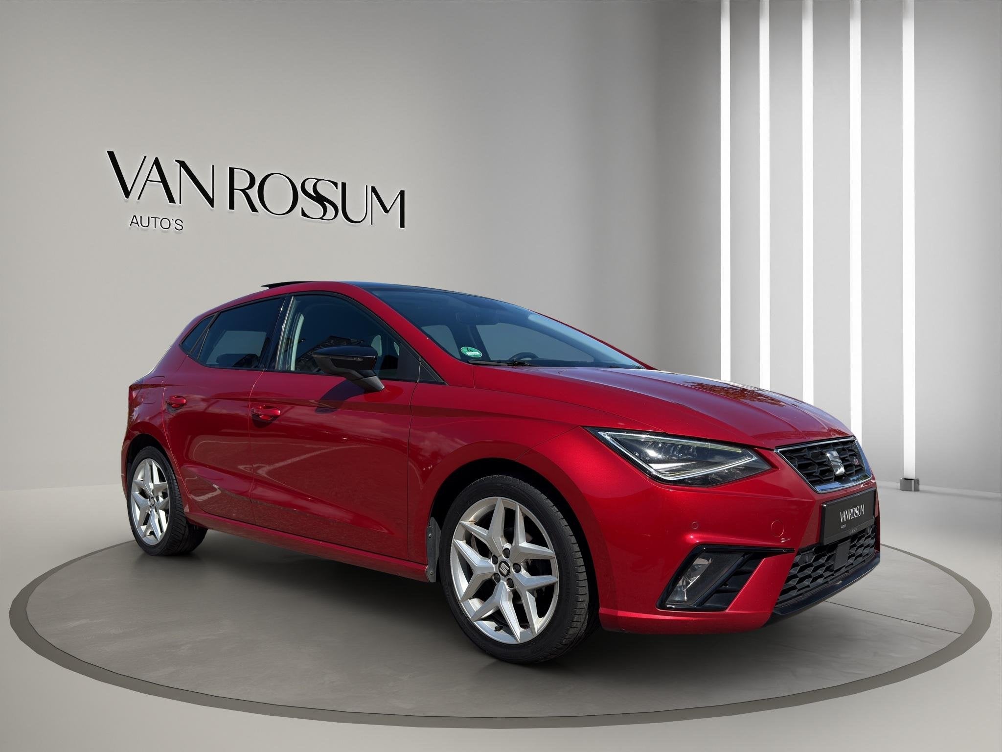 SEAT Ibiza 1.0 TSI FR Panoramadak | Carplay | Parksensors |, Auto's, Stof, Gebruikt, Euro 6, 95 pk