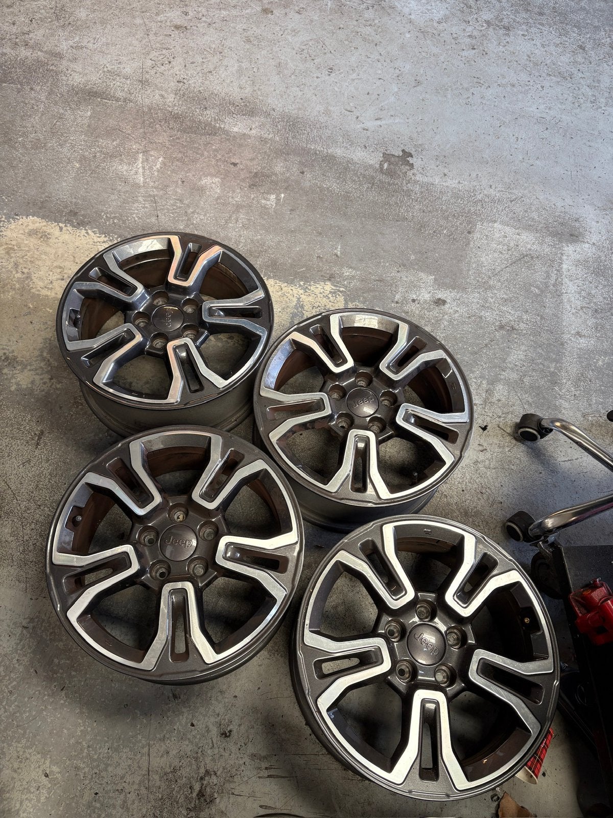 Velgen jeep 16 inch met sensoren, Ophalen, Gebruikt
