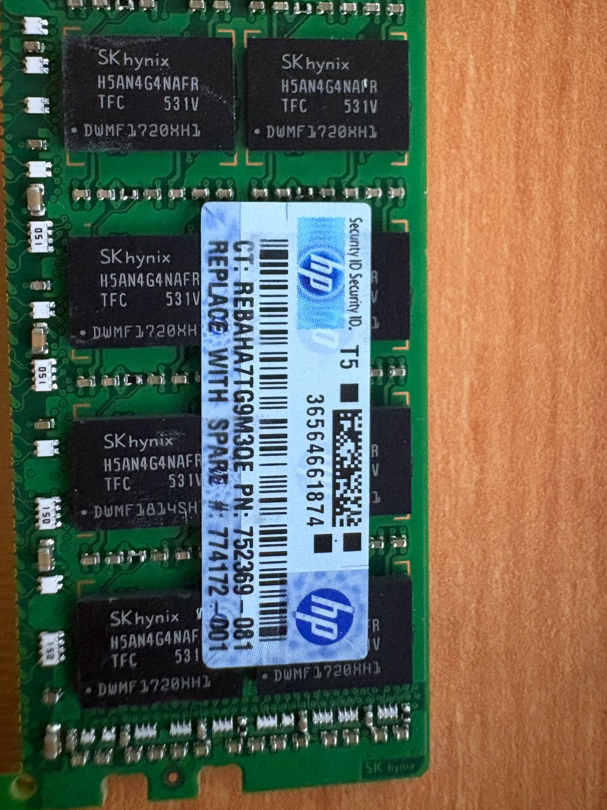 Hynix 16gb DDR4 2133Mhz ECC geheugen bankjes, Computers en Software, Server, DDR4, Refurbished, Ophalen of Verzenden