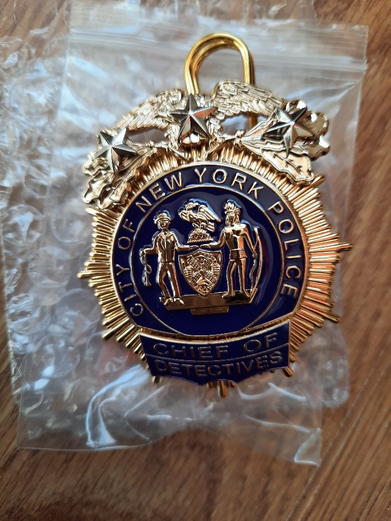 Verschillende NYPD badges, Ophalen of Verzenden, Overige soorten, Amerika, Embleem of Badge