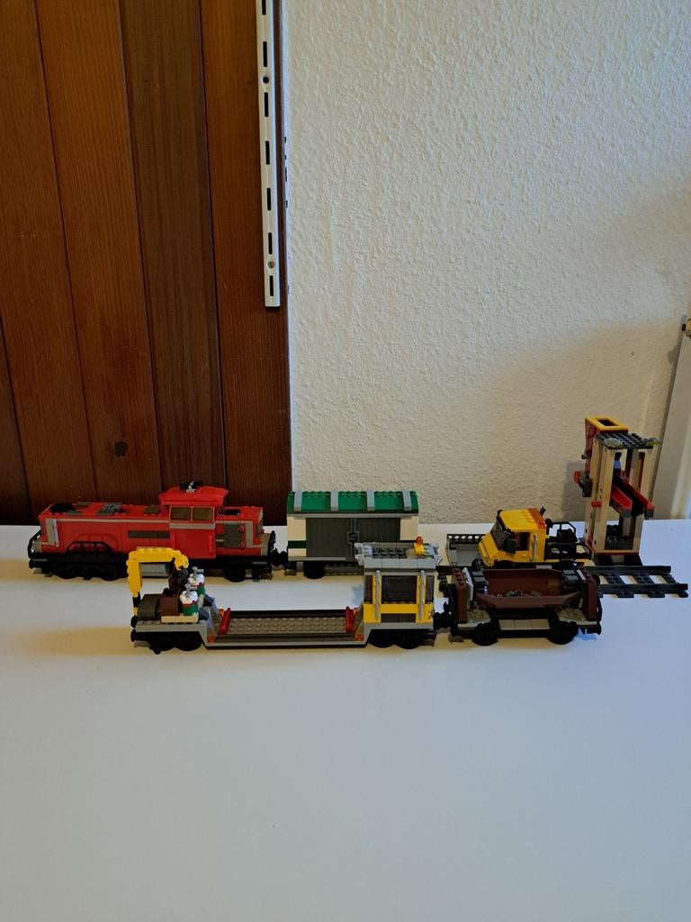 Lego 3677 Rode Vrachttrein Zeldzaam!, Ophalen of Verzenden, Nieuw