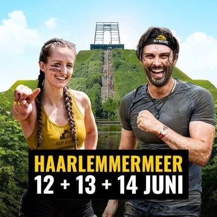 2 tickets naar keuze Mud Masters haarlemmermeer, Twee personen