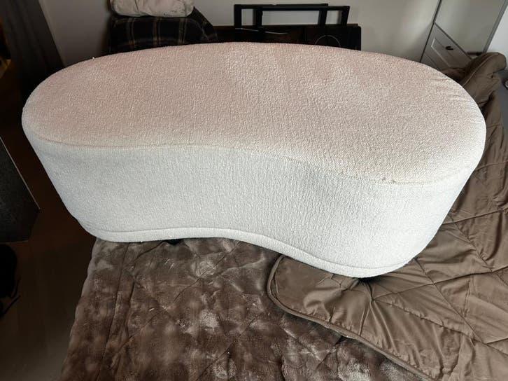Bankje, Huis en Inrichting, Banken | Sofa's en Chaises Longues, Ophalen, Minder dan 75 cm, Tweepersoons, Zo goed als nieuw